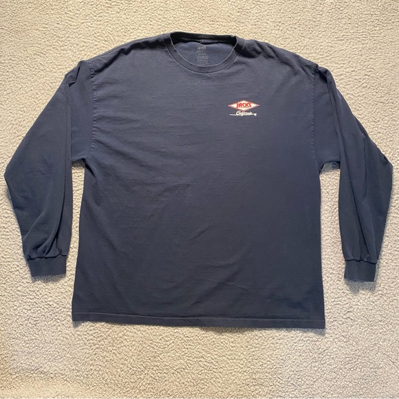 Jack's Surfboards Classic California Diamond Long Sleeve Crew Neck T-Shirt 2XL - Picture 1 of 10